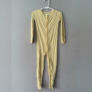 Little Sleepies Butter Yellow One-Piece
